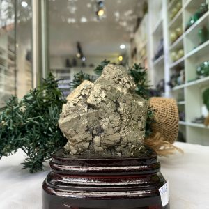 ĐÁ VÀNG GĂM – Pyrite, KT: C12,5xN9 CM (VG61), 1,085 KG