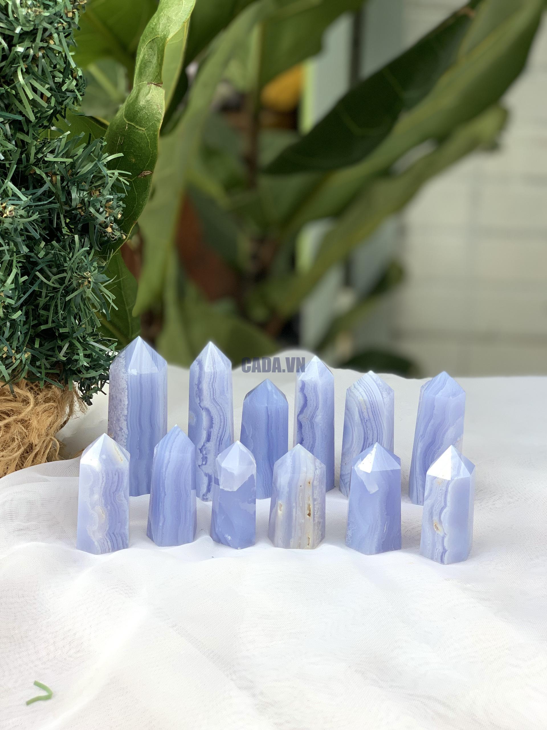 trụ Blue lace agate