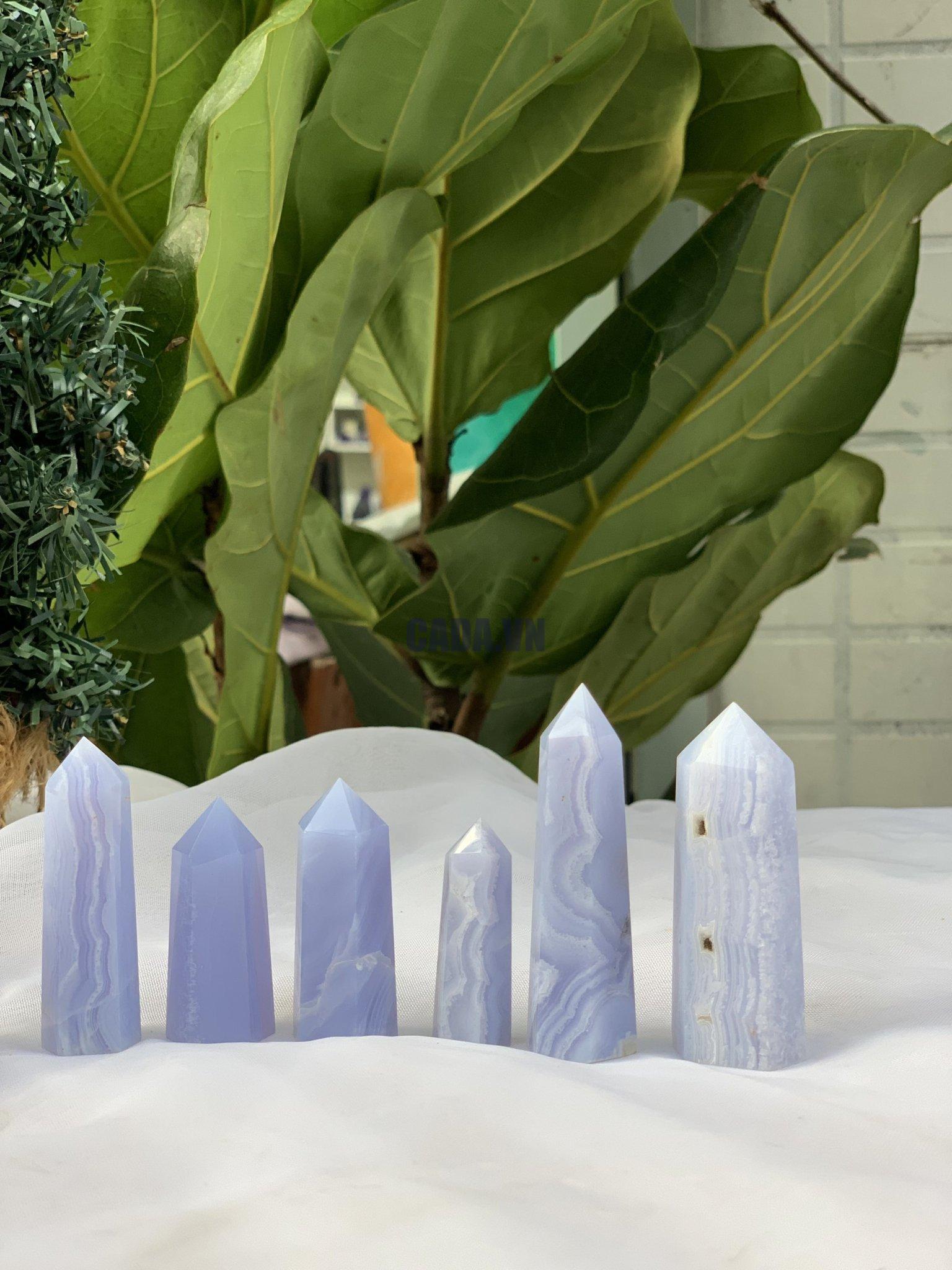 trụ Blue lace agate