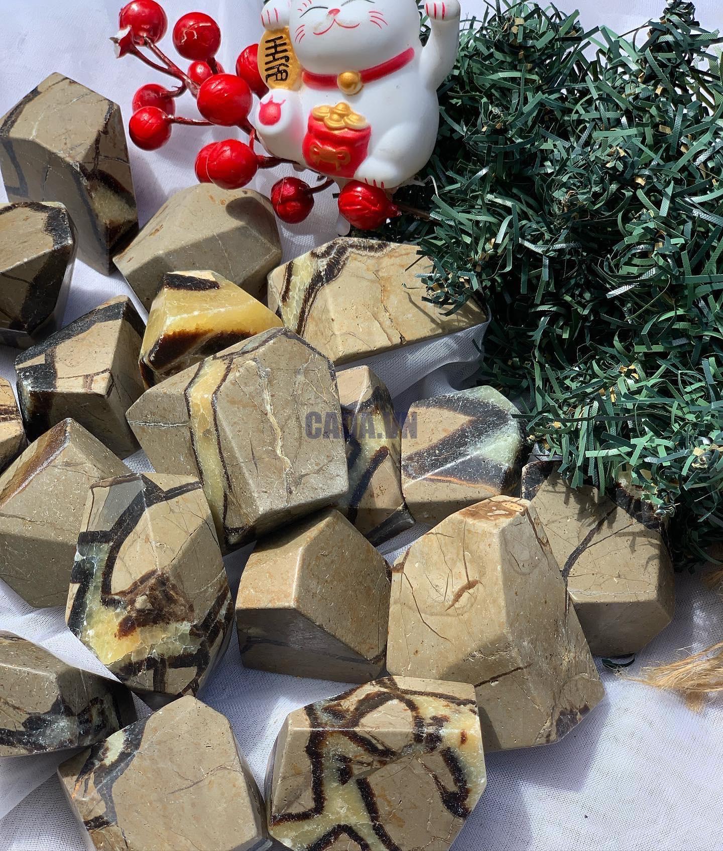 Septarian Freeform -Septarian nhiều hình dáng - Đá sưu tầm, thanh tẩy, thiền định, tarot |