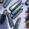 Ruby in Fuchsite |Trụ đá ruby | Đá thanh tẩy, đá sưu tầm, đá tarot | CADAVN