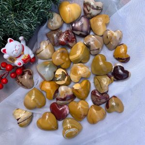 Trái tim Mookaite Jasper - Mookaite Jasper Heart | Đá sưu tầm, thanh tẩy, tarot | CADA.VN