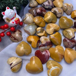 Trái tim Mookaite Jasper - Mookaite Jasper Heart | Đá sưu tầm, thanh tẩy, tarot | CADA.VN