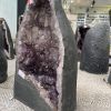 Hốc Thạch Anh Tím – Amethyst Geode (T141), KT: 40x 25CM, KL : 13.84kg