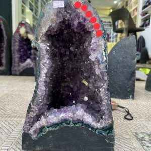 Hốc Thạch Anh Tím – Amethyst Geode (T143), KT: 34x 21CM, KL : 16.1kg