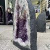 Hốc Thạch Anh Tím – Amethyst Geode (T144), KT: 38.5x 21CM, KL : 13.5kg
