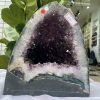 Hốc Thạch Anh Tím - Amethyst Geode (T148), KT: 28 x 25 CM, KL : 13.12kg