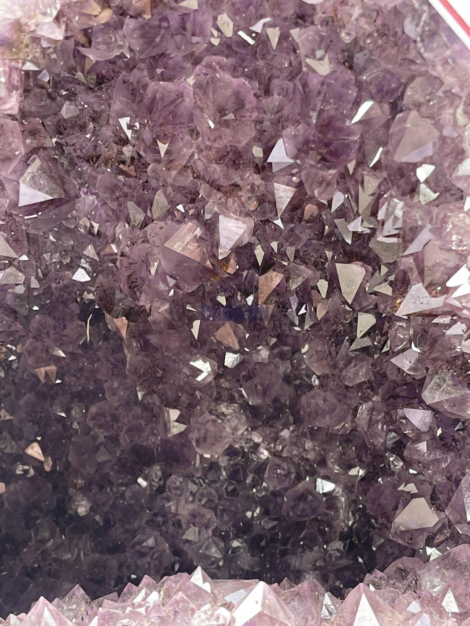 Hốc Thạch Anh Tím - Amethyst Geode (T148), KT: 28 x 25 CM, KL : 13.12kg