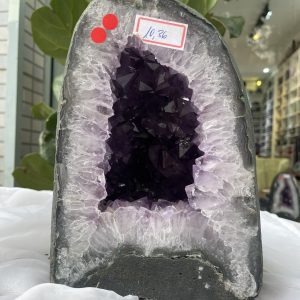 Hốc Thạch Anh Tím - Amethyst Geode (T151), KT: 24 x 16.5 CM, KL :10.36kg