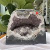 Hốc Thạch Anh Trắng (T157), KT: 20 x 22  CM, KL :9 kg