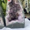 Hốc Thạch Anh Tím – Amethyst Geode (T164-T165), KT: 21.5x 16cm  và  23 x 14.5  CM, KL : 4kg & 3.98kg