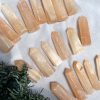 Trụ đá Selenite cam – Orange Selenite Point | Trụ đá thanh tẩy, Tarot, Healing, sưu tầm