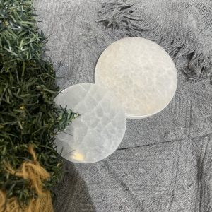 Selenite Circle Charging Plate | Tấm sạc Selenite hình tròn | CADA DECOR