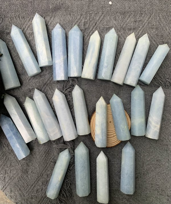 Trụ blue calcite | Đá trang trí, sưu tầm, healing | CADA DECOR