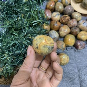 Mã não ren điên | Tumble crazy lace agate | Đá trang trí, sưu tầm, healing | CADA DECOR