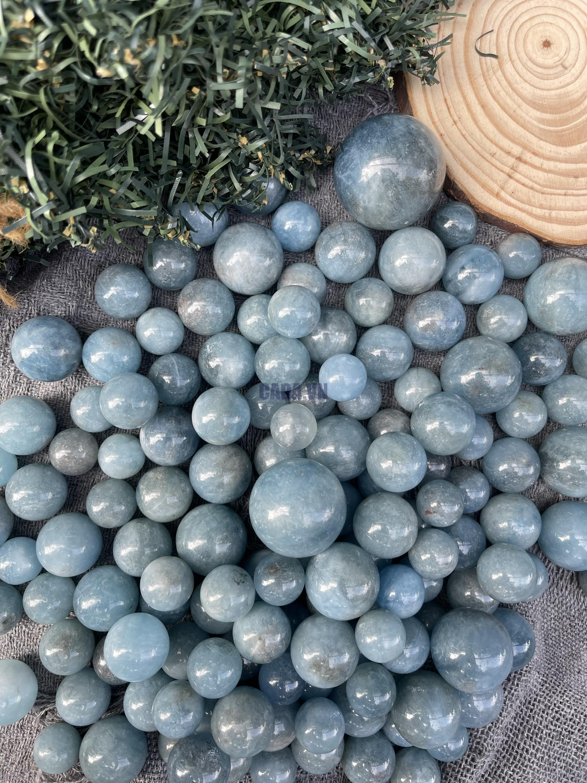 Ngọc Hải Lam | Cầu Aquamarine | Đá trang trí, sưu tầm, healing | CADA DECOR