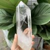 Trụ thạch anh trắng 15-25cm | Đá trang trí, sưu tầm, healing | CADA DECOR