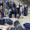 Trụ đá Sodalite | Sodalite point | Đá trang trí, sưu tầm, healing | CADA DECOR