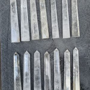 Trụ thạch anh trắng 20-30cm | Đá trang trí, sưu tầm, healing | CADA DECOR