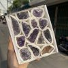 Hộp sưu tầm Amethyst các loại | Amethyst cluster | Đá trang trí, sưu tầm, healing | CADA DECOR