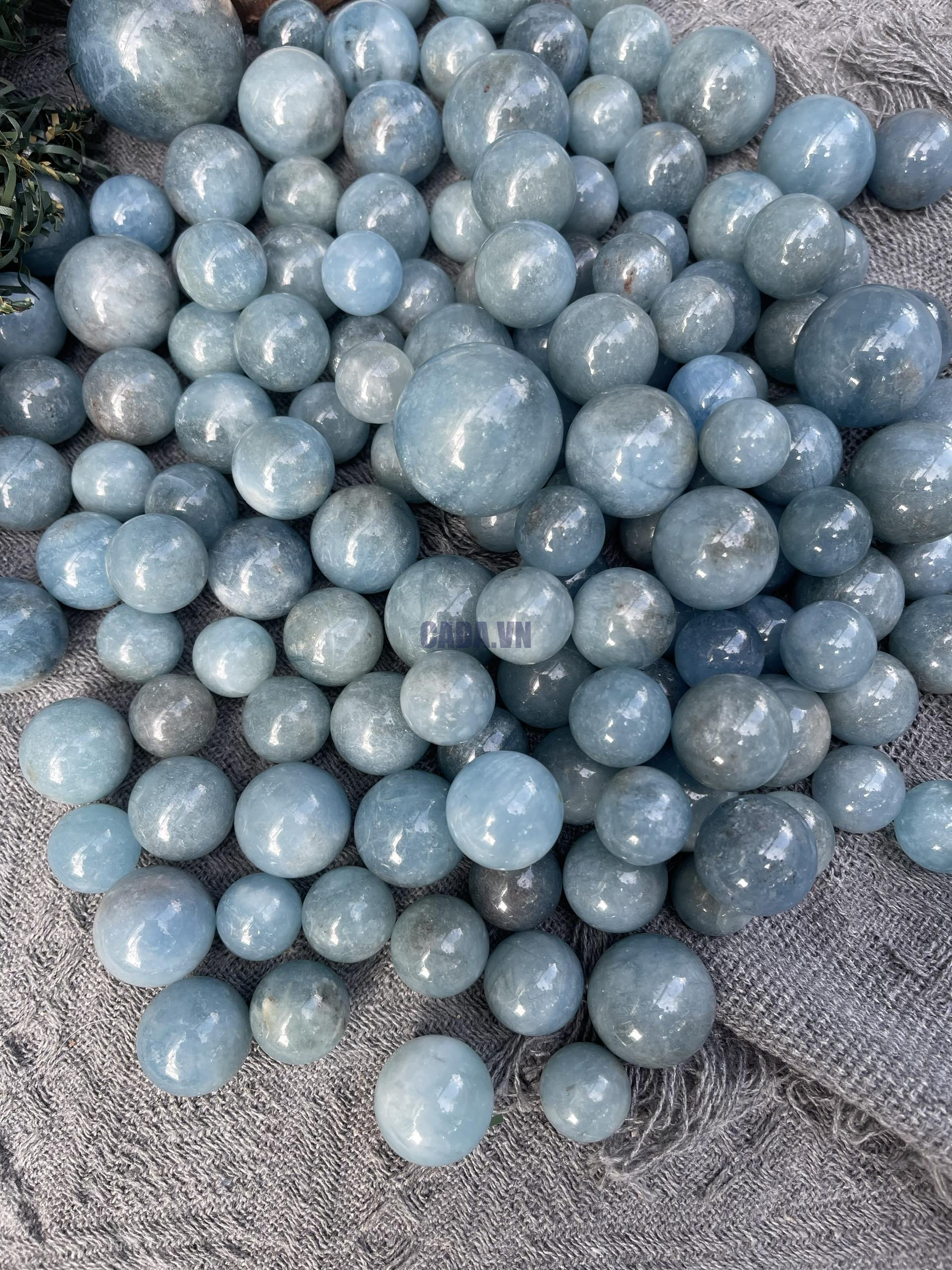 Ngọc Hải Lam | Cầu Aquamarine | Đá trang trí, sưu tầm, healing | CADA DECOR