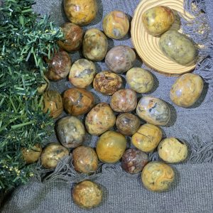 Mã não ren điên | Tumble crazy lace agate | Đá trang trí, sưu tầm, healing | CADA DECOR