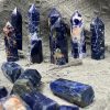 Trụ đá Sodalite | Sodalite point | Đá trang trí, sưu tầm, healing | CADA DECOR