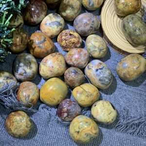Mã não ren điên | Tumble crazy lace agate | Đá trang trí, sưu tầm, healing | CADA DECOR