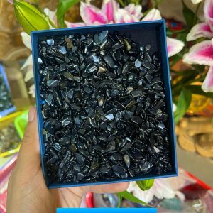 Đá vụn Golden Obsidian (100gram) | Đá trang trí, sưu tầm, healing | CADA DECOR