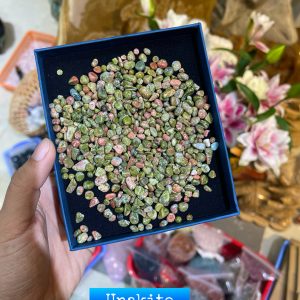 Đá vụn Unakite ( 100gram) | Đá trang trí, sưu tầm, healing | CADA DECOR