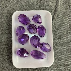 Mặt dây Freeform Thạch anh tím | CADA DECOR