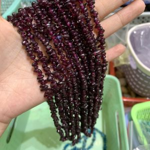 Dây chip Garnet - Ngọc Hồng Lựu | CADA DECOR