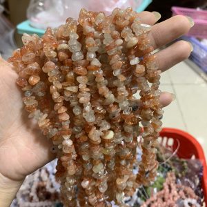 Dây chip Golden Sunstone - Đá Mặt Trời | CADA DECOR