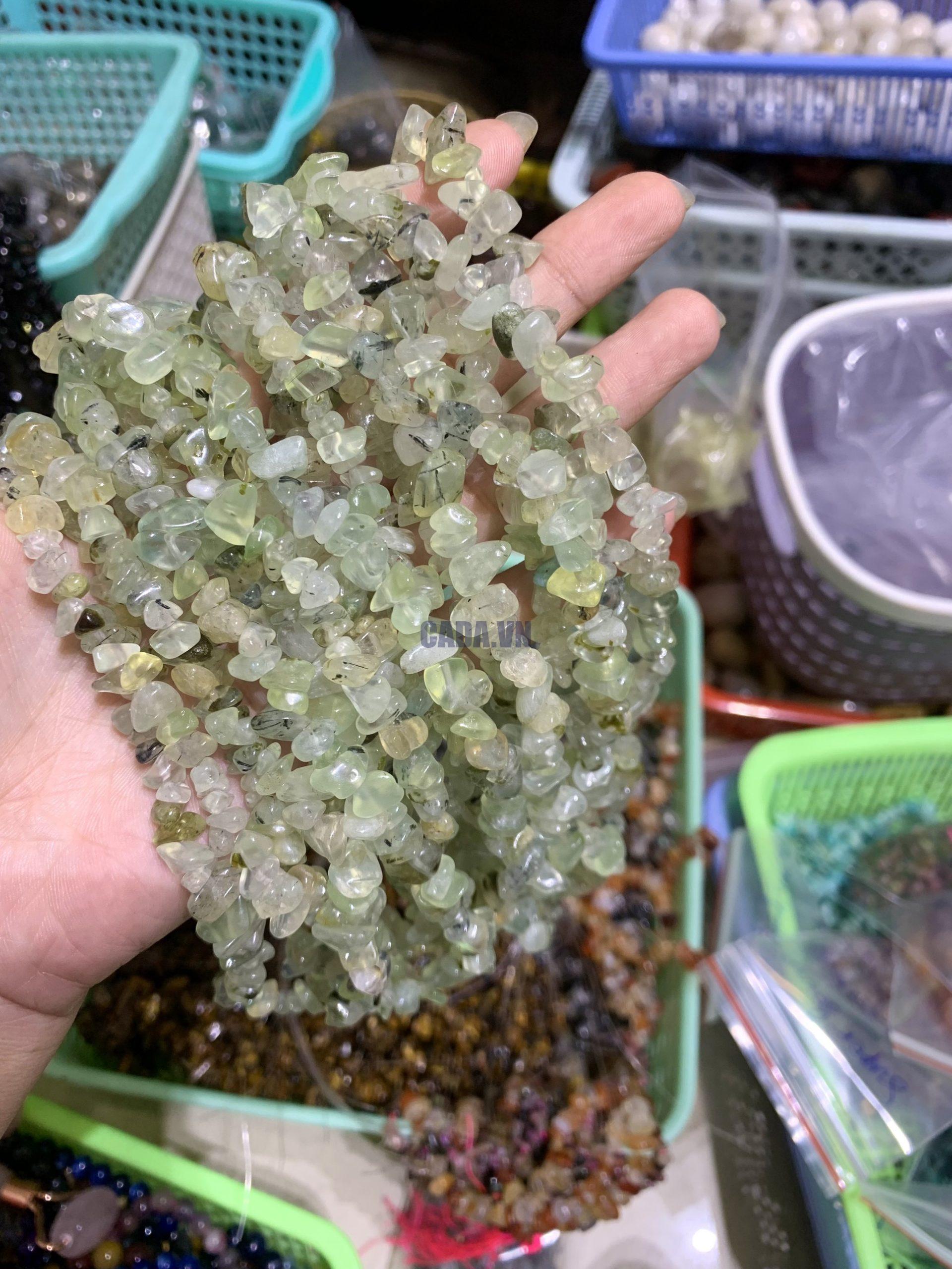 Dây chip Prehnite | CADA DECOR