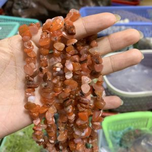 Dây chip Red Agate - Mã Não đỏ | CADA DECOR