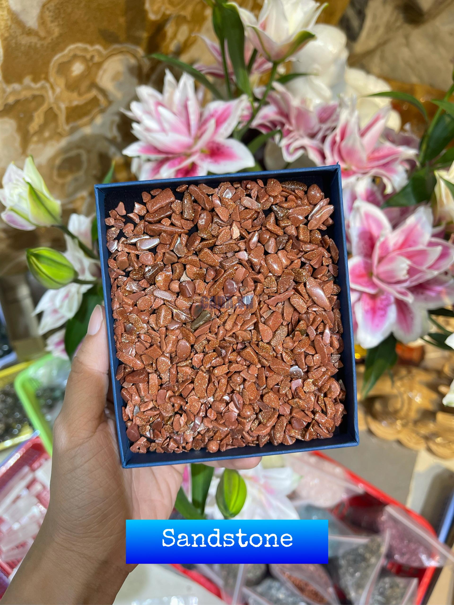 Đá vụn Sandstone (100gram) | Đá trang trí, sưu tầm, healing | CADA DECOR