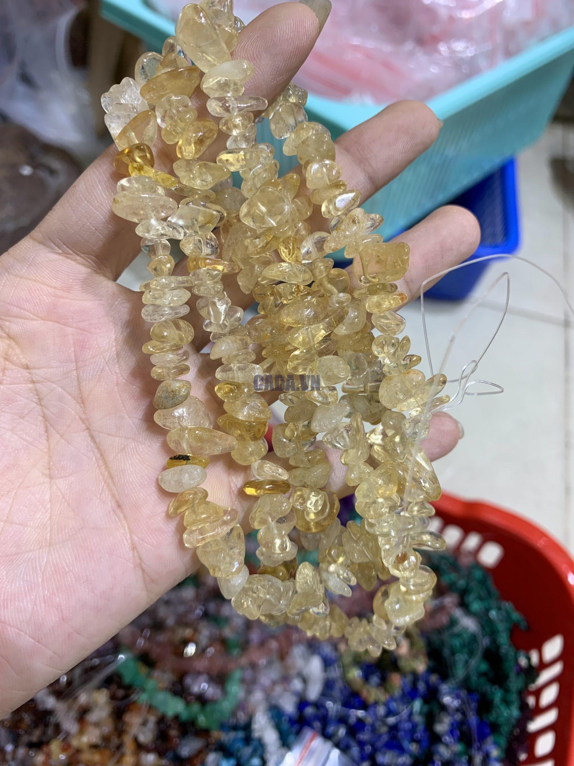 Dây chip Thạch Anh Vàng - Citrine | CADA DECOR