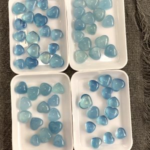 Mặt dây Trái tim Aquamarine | CADA DECOR