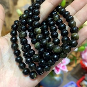 Vòng Golden Sheen Obsidian - Vòng đơn | CADA DECOR