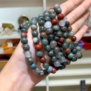 Vòng Bloodstone 8mm - Vòng đơn | CADA DECOR