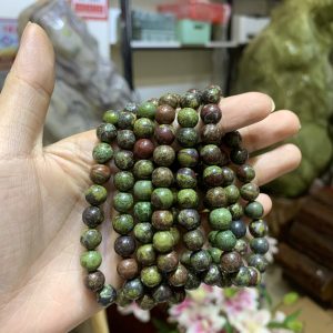 Vòng Dragon Bloodstone 8mm - Vòng đơn | CADA DECOR