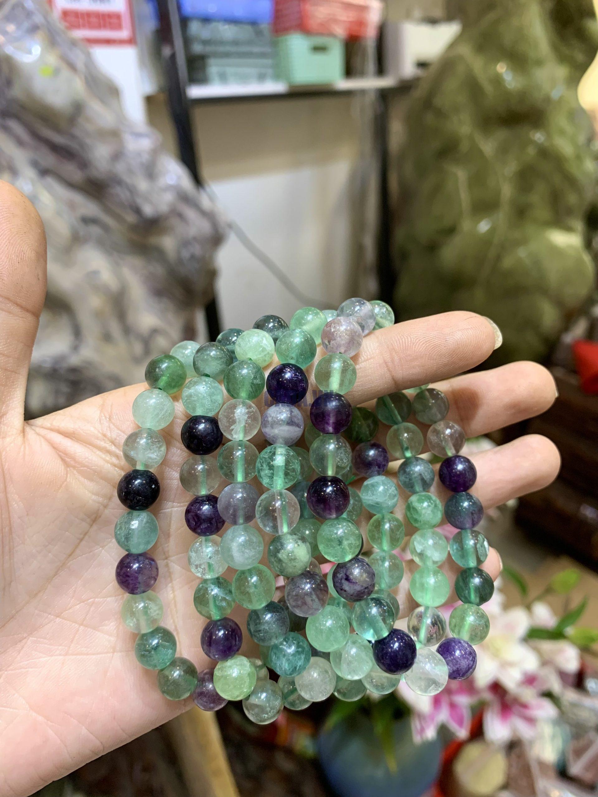 Vòng Fluorite 8mm - Vòng đơn | CADA DECOR