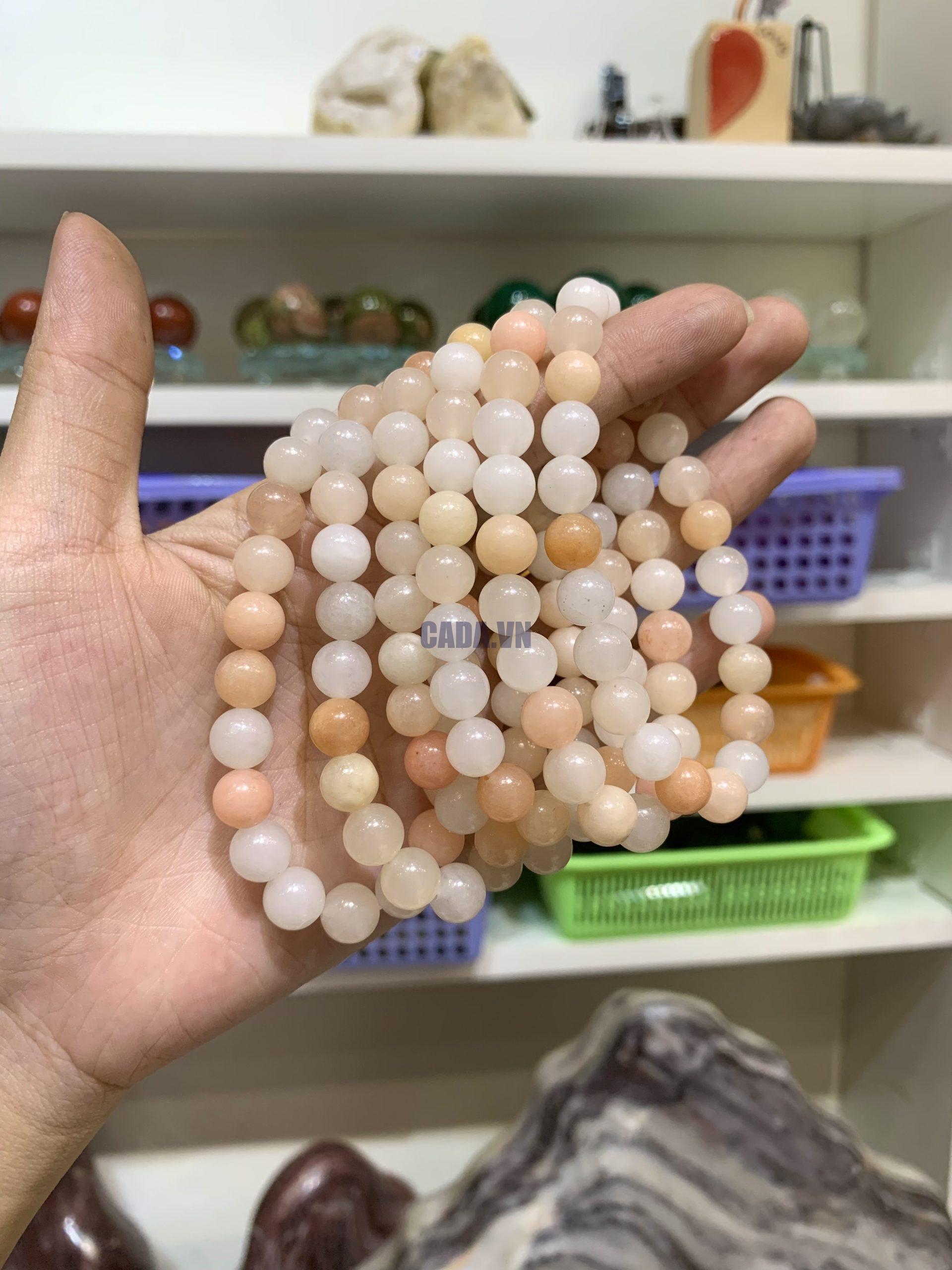 Vòng Orange Aventurine 8mm - Vòng đơn | CADA DECOR