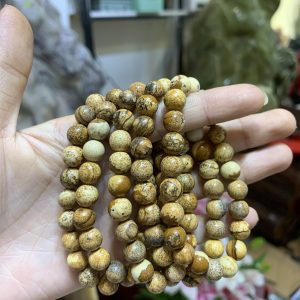 Vòng Picture Stone Jasper 8mm - Vòng đơn | CADA DECOR