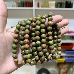 Vòng Unakite - Đá Vô Song 8mm - Vòng đơn | CADA DECOR