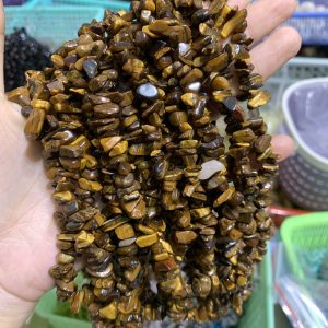 Dây chip Yellow Tiger Eye - Đá Mắt Hổ Vàng | CADA DECOR