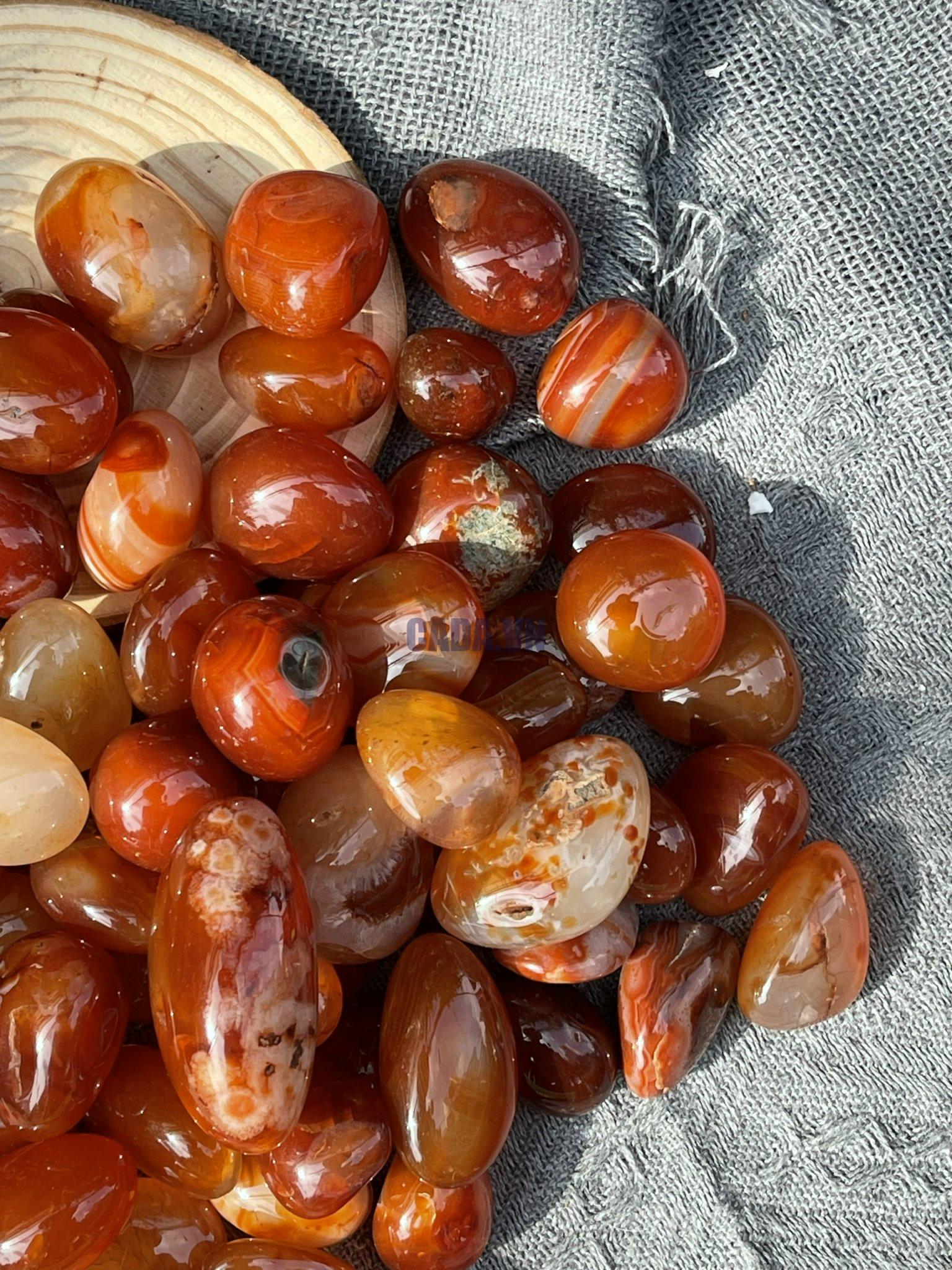 Tumble Carnelian| Đá trang trí, sưu tầm, healing | CADA DECOR