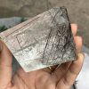 Freeform Thạch anh tóc | Black rutilated quartz | Đá trang trí, sưu tầm, healing | CADA DECOR