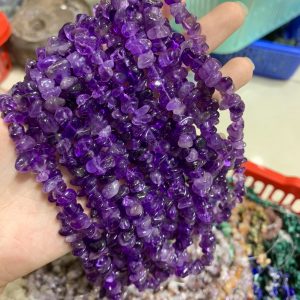 Dây chip Thạch Anh Tím - Amethyst | CADA DECOR