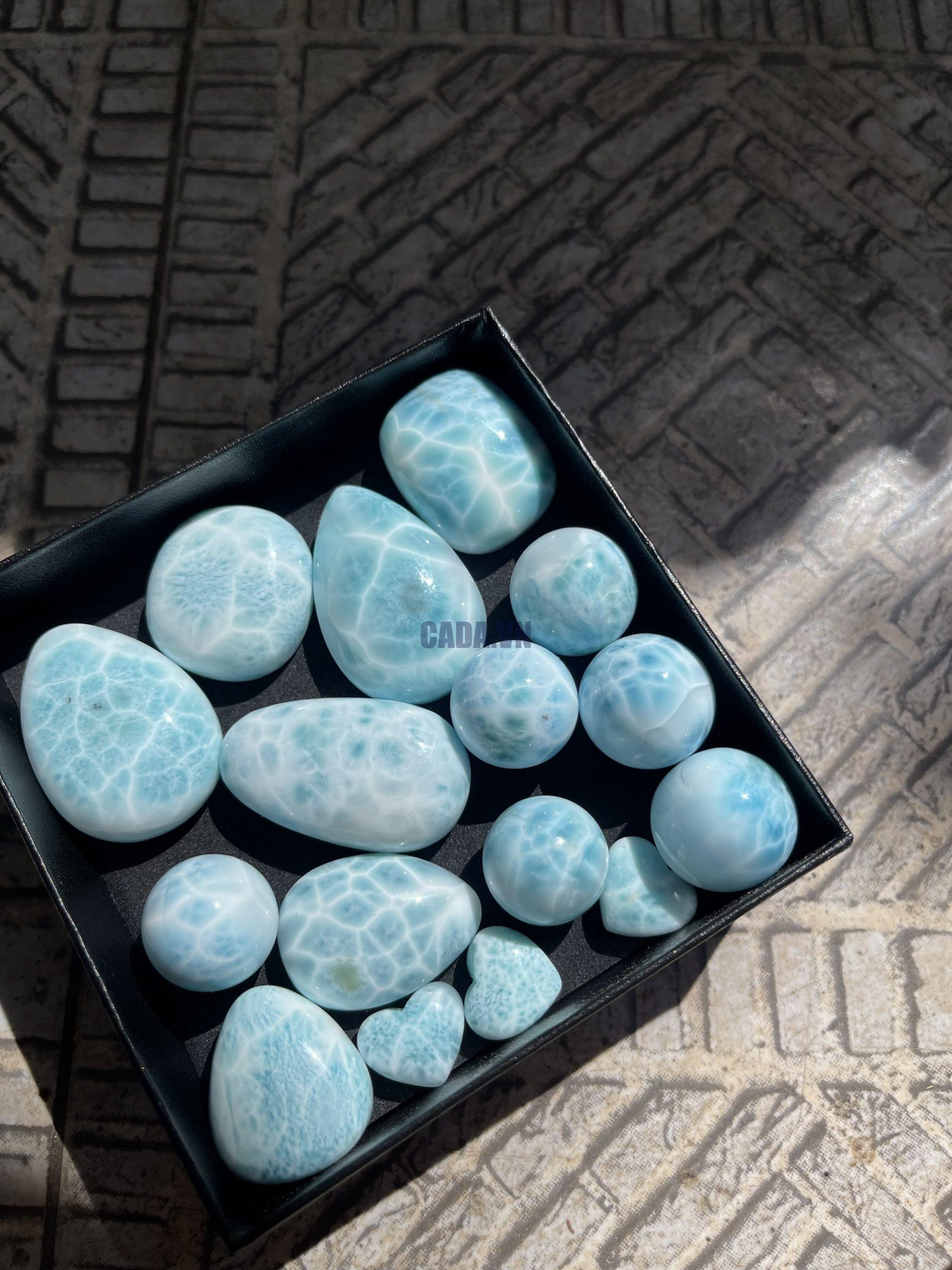 Mặt dây đá Larimar | CADA DECOR